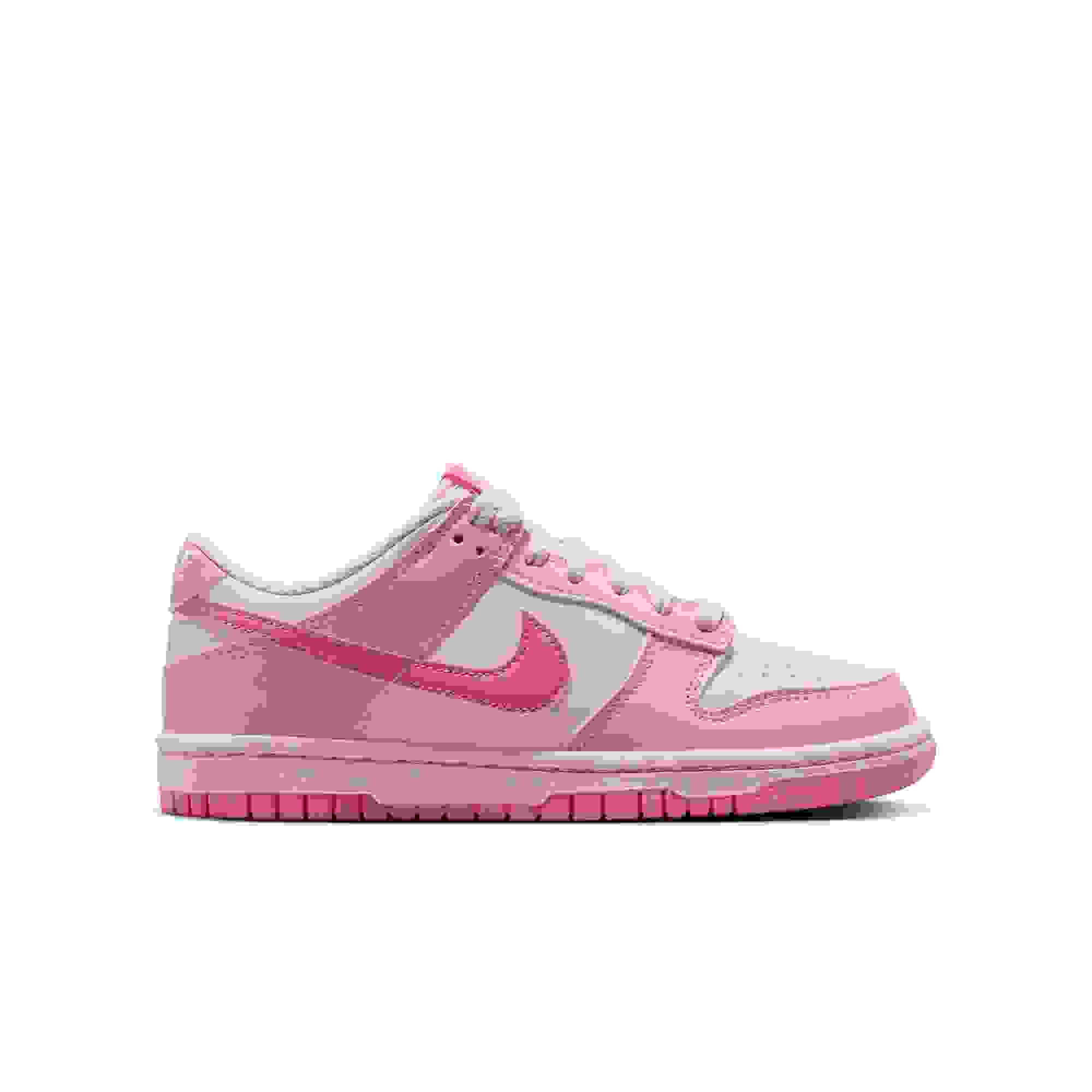 Nike Dunk Low Grade School Girls' "Pink Rise/Pink Foam/White" Shoe